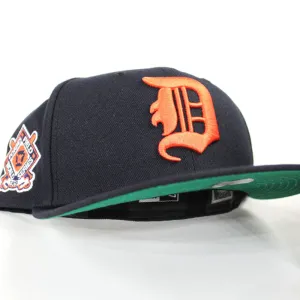 Detroit Tigers 1909 World Series New Era 59Fifty Fitted Hat (Navy Green Under Brim)