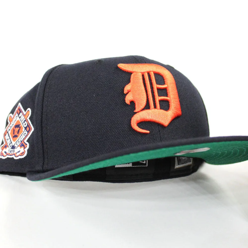 Detroit Tigers 1909 World Series New Era 59Fifty Fitted Hat (Navy Green Under Brim)