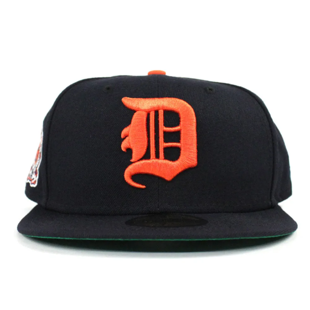 Detroit Tigers 1909 World Series New Era 59Fifty Fitted Hat (Navy Green Under Brim)