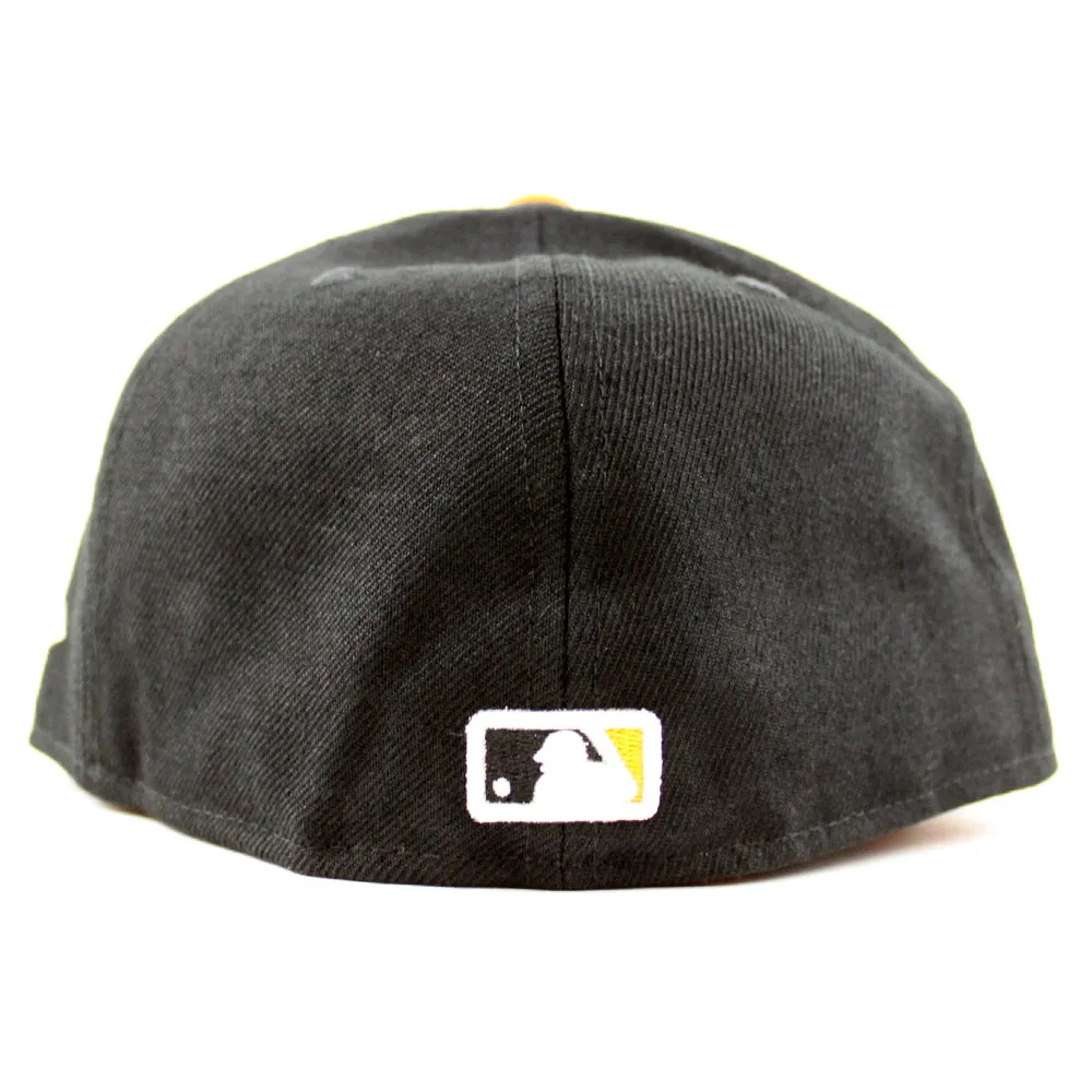 Detroit Tigers Tiger TIGERFILL New Era 59Fifty Fitted Hat (Black Orange Under Brim)
