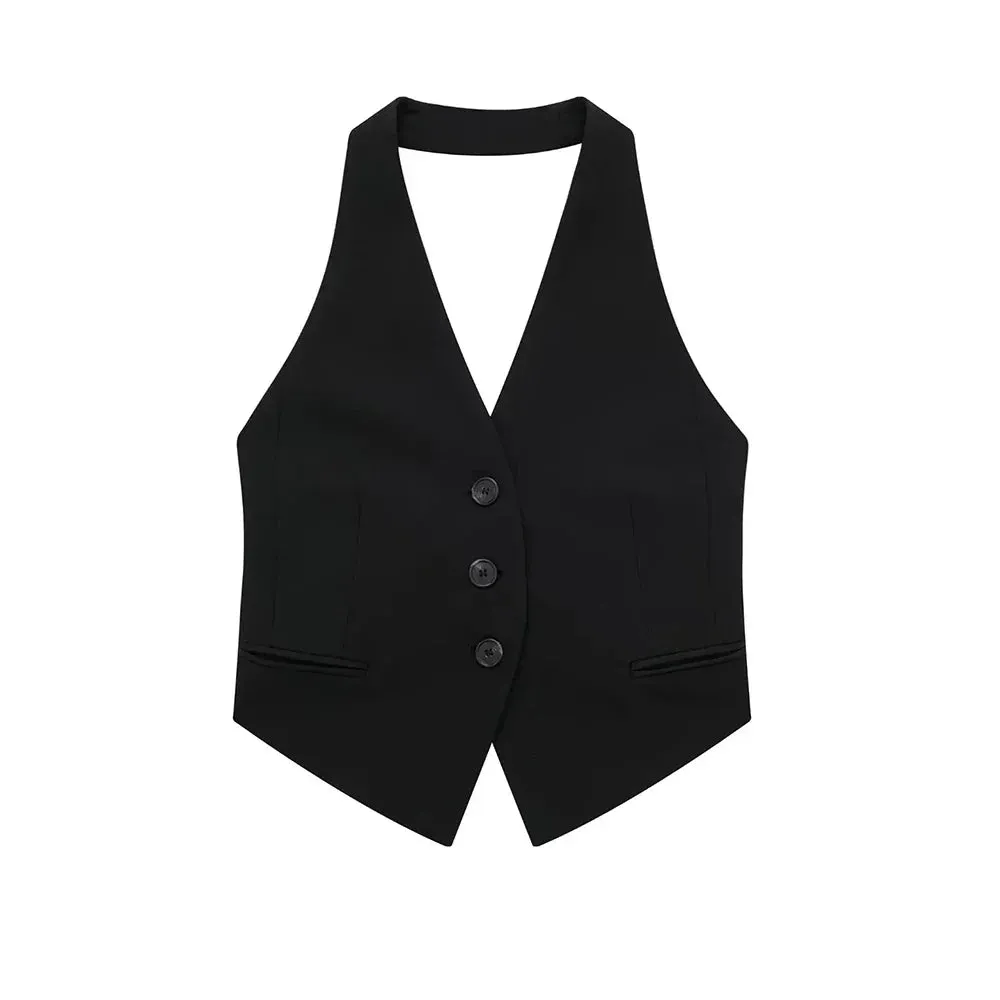 Diana Halter Waistcoat