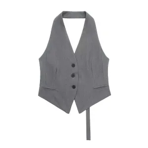 Diana Halter Waistcoat