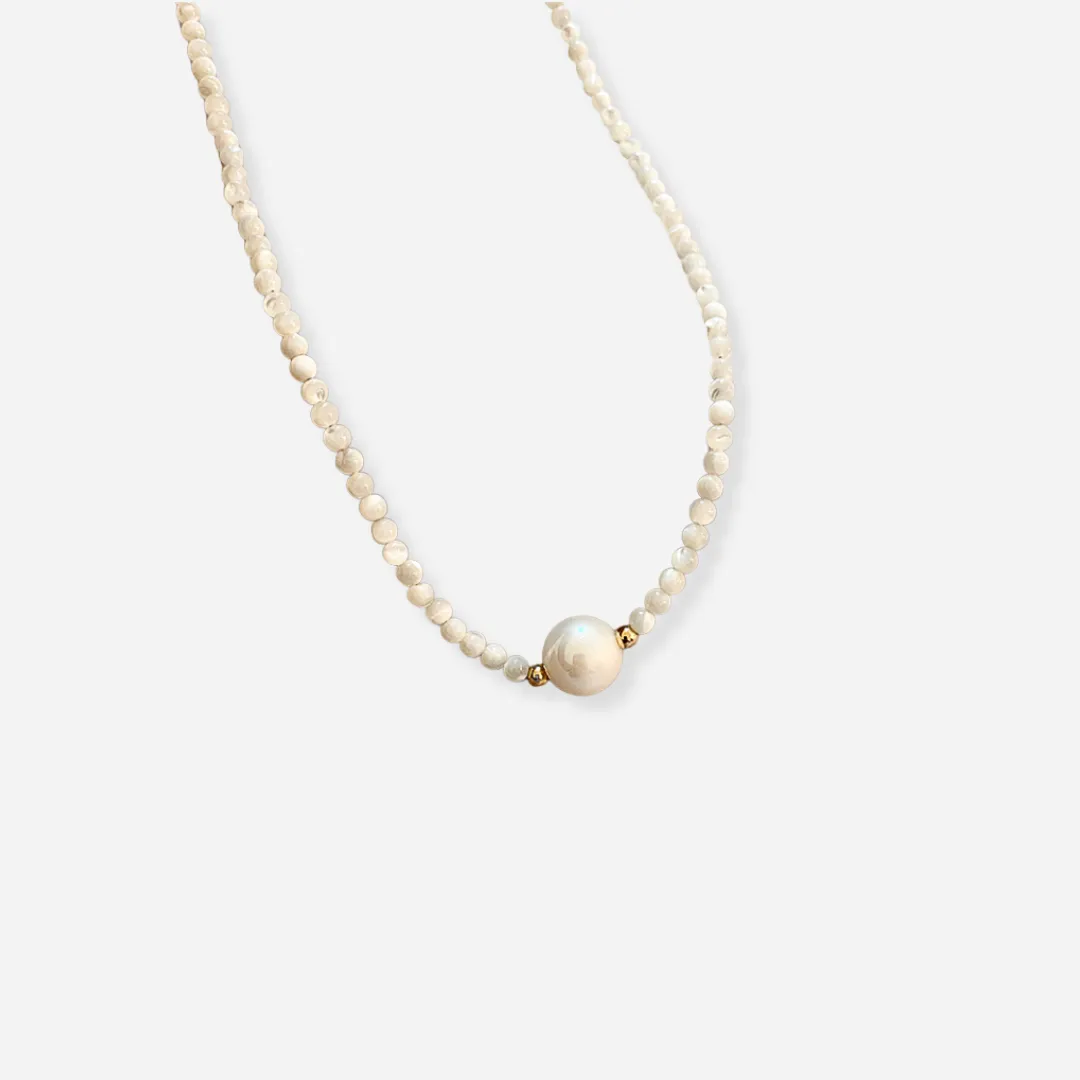 Diora™ | Elegant Pearl Necklace