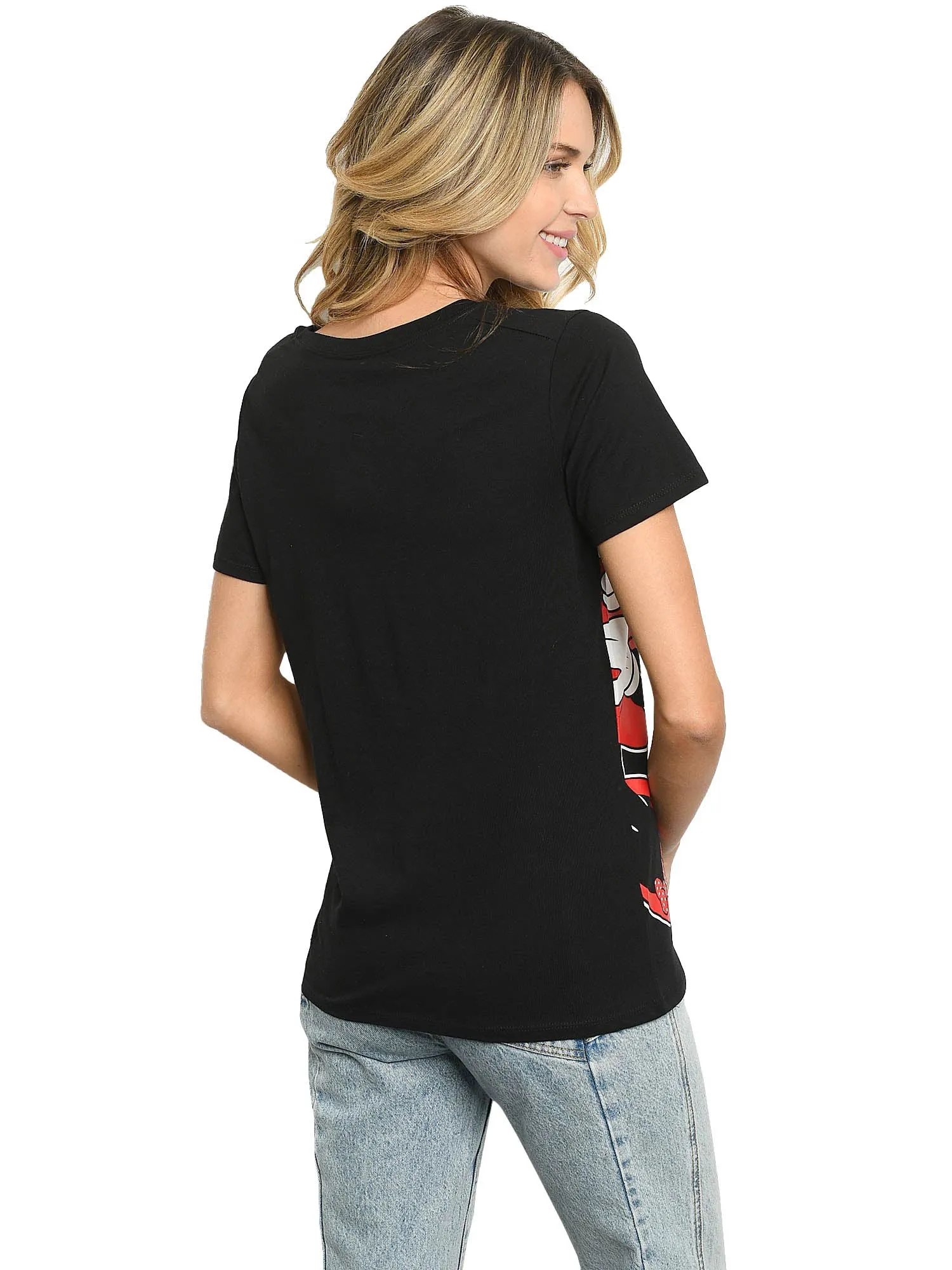 Disney Womens Mickey and Minnie Mouse T-Shirt & Leggings 2-Piece Loungewear Set