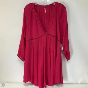 Dress Casual Midi By Free People In Pink, Size: M