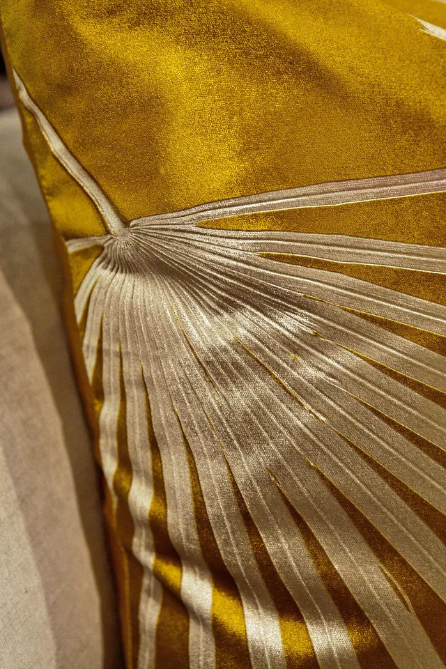 Drive On Lemon Leaf Pillow - Aviva Stanoff Design