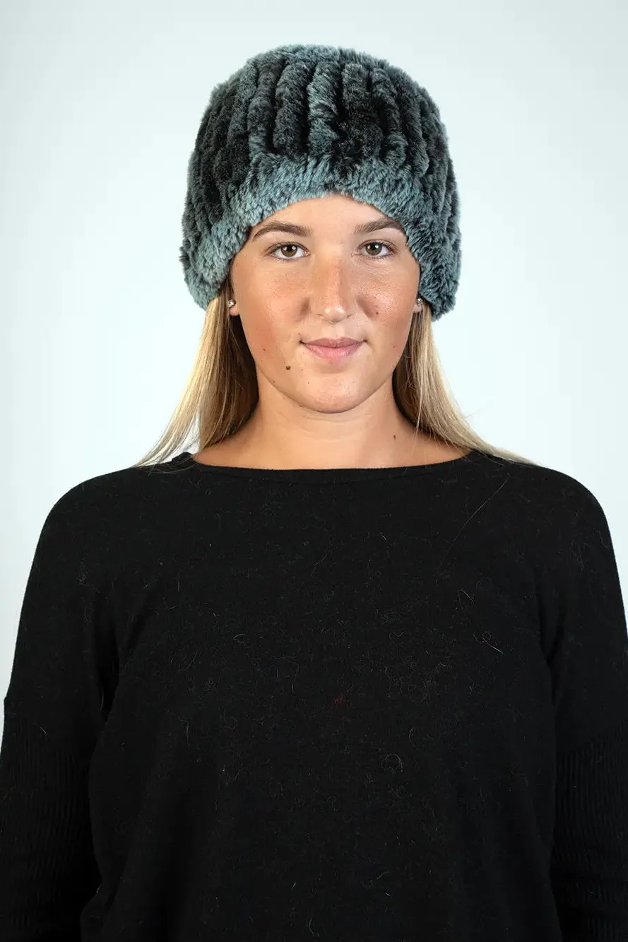 Dyed Knitted Rex Headband