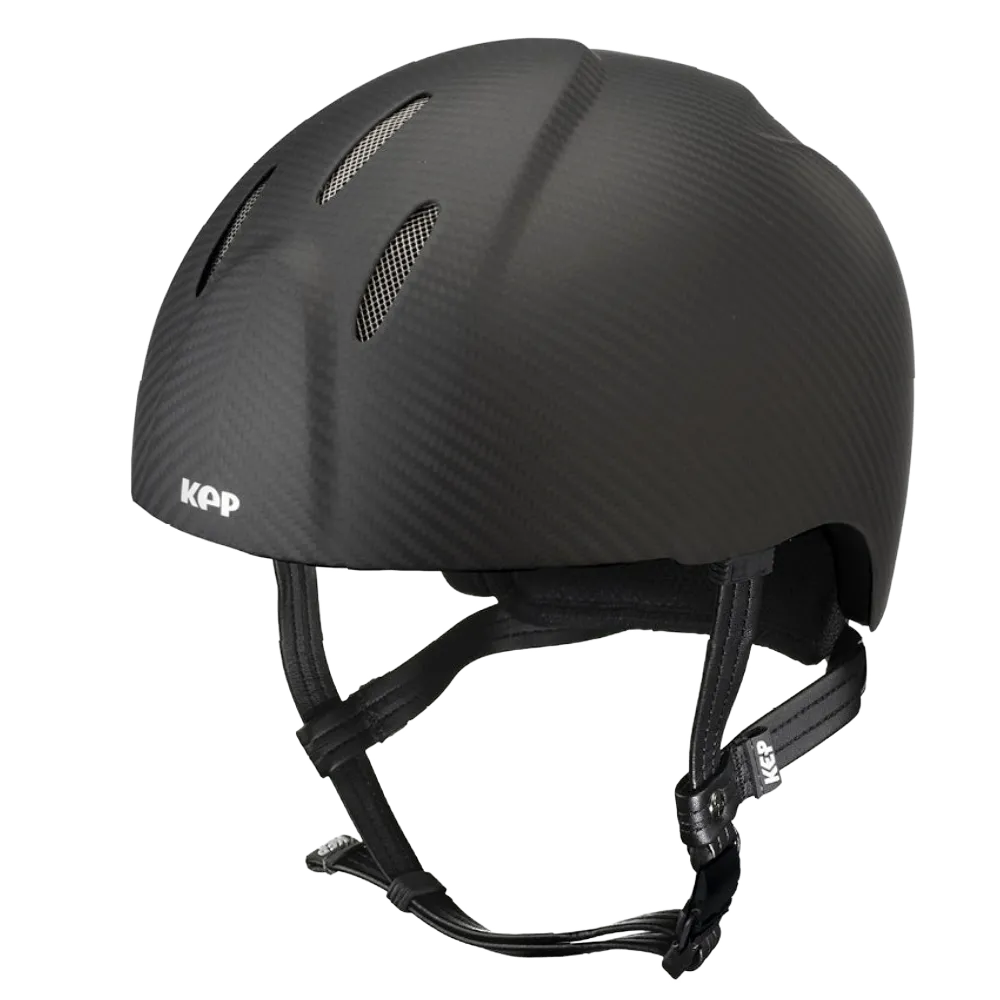 E-LIGHT Carbon Helmet - Naked Matt Jockey by KEP