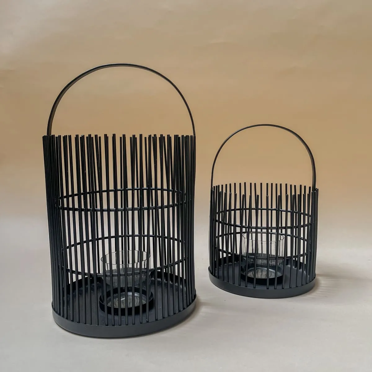 Edit House & Home-Home Artisan Sigrid Black Metal Lantern (Small)