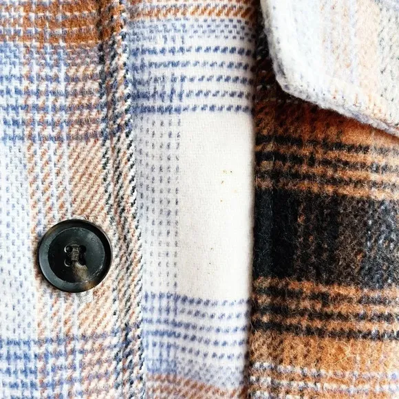 ELAN | Riley Plaid Shacket | M