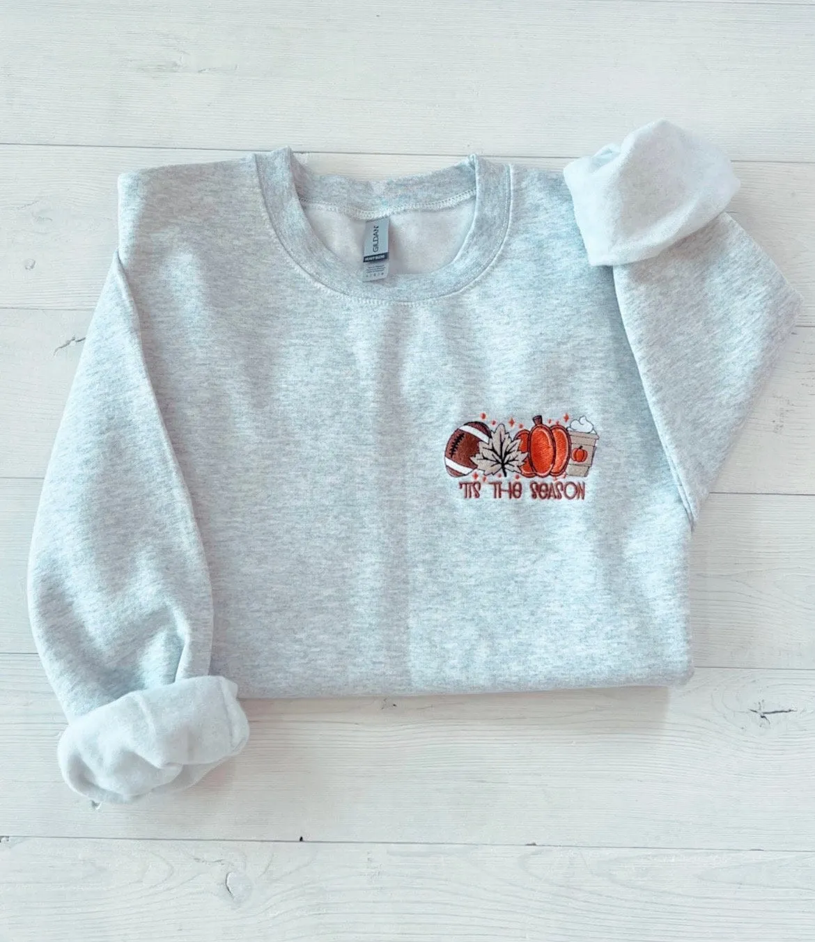 Embroidered Womens Fall Sweatshirt