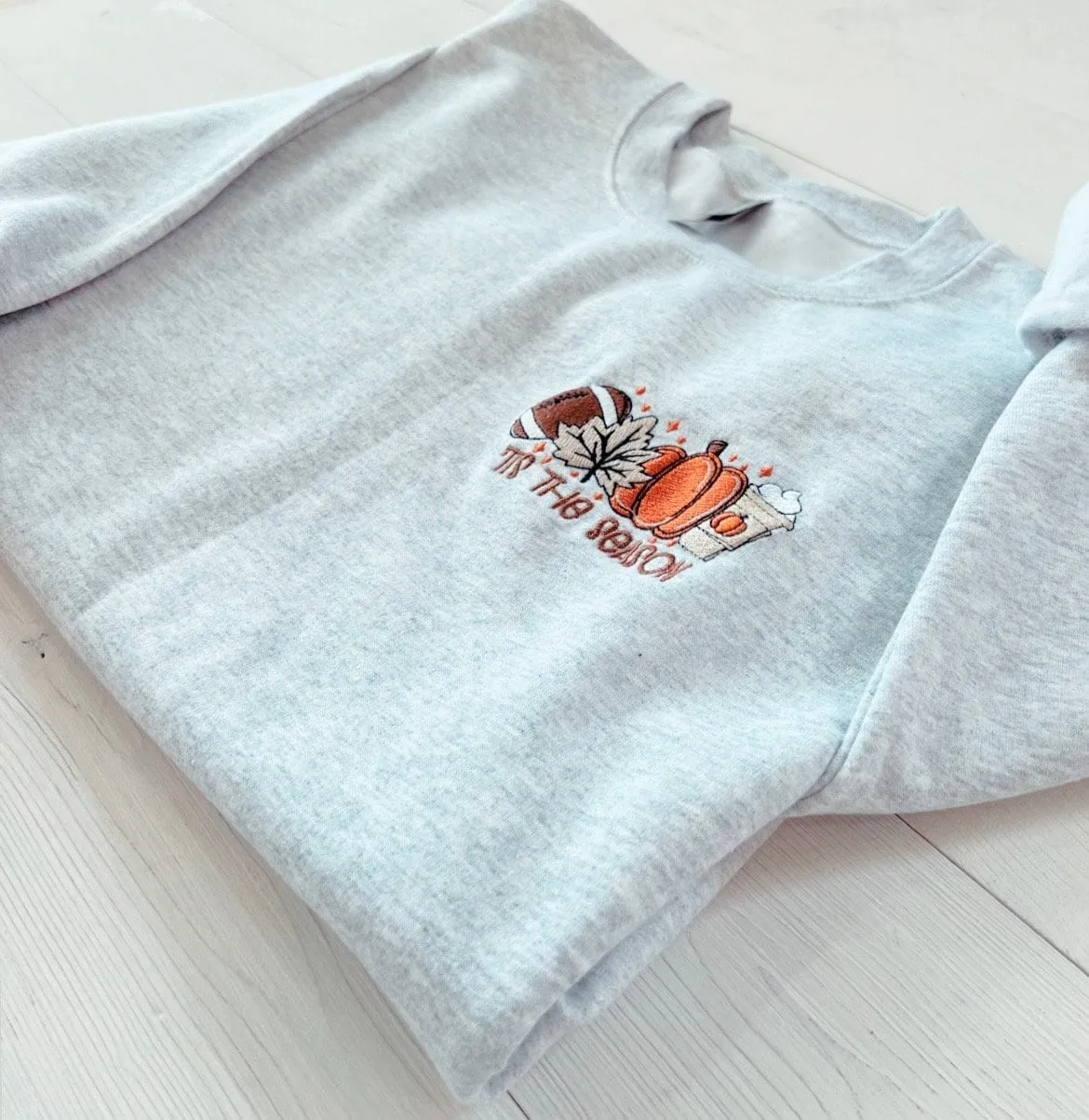 Embroidered Womens Fall Sweatshirt