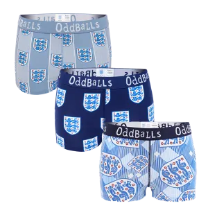 England FA Bundle - Ladies Boxers 3 Pack Bundle
