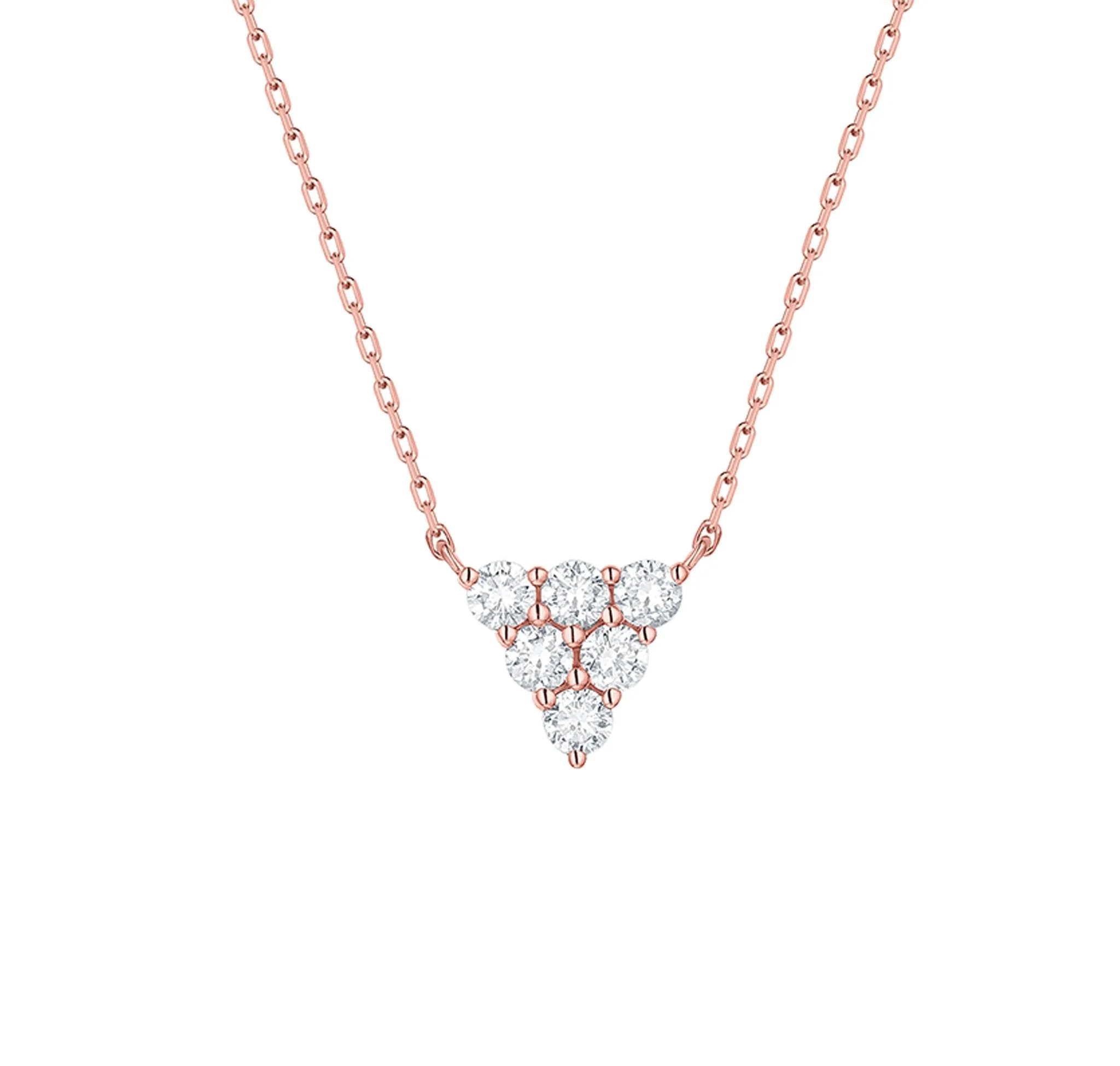 Essentials 0.34ct Petite Necklace <br> NL-00307WHT