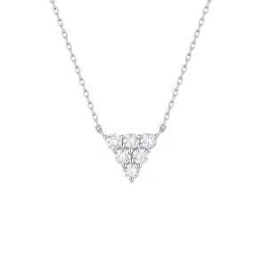 Essentials 0.34ct Petite Necklace <br> NL-00307WHT