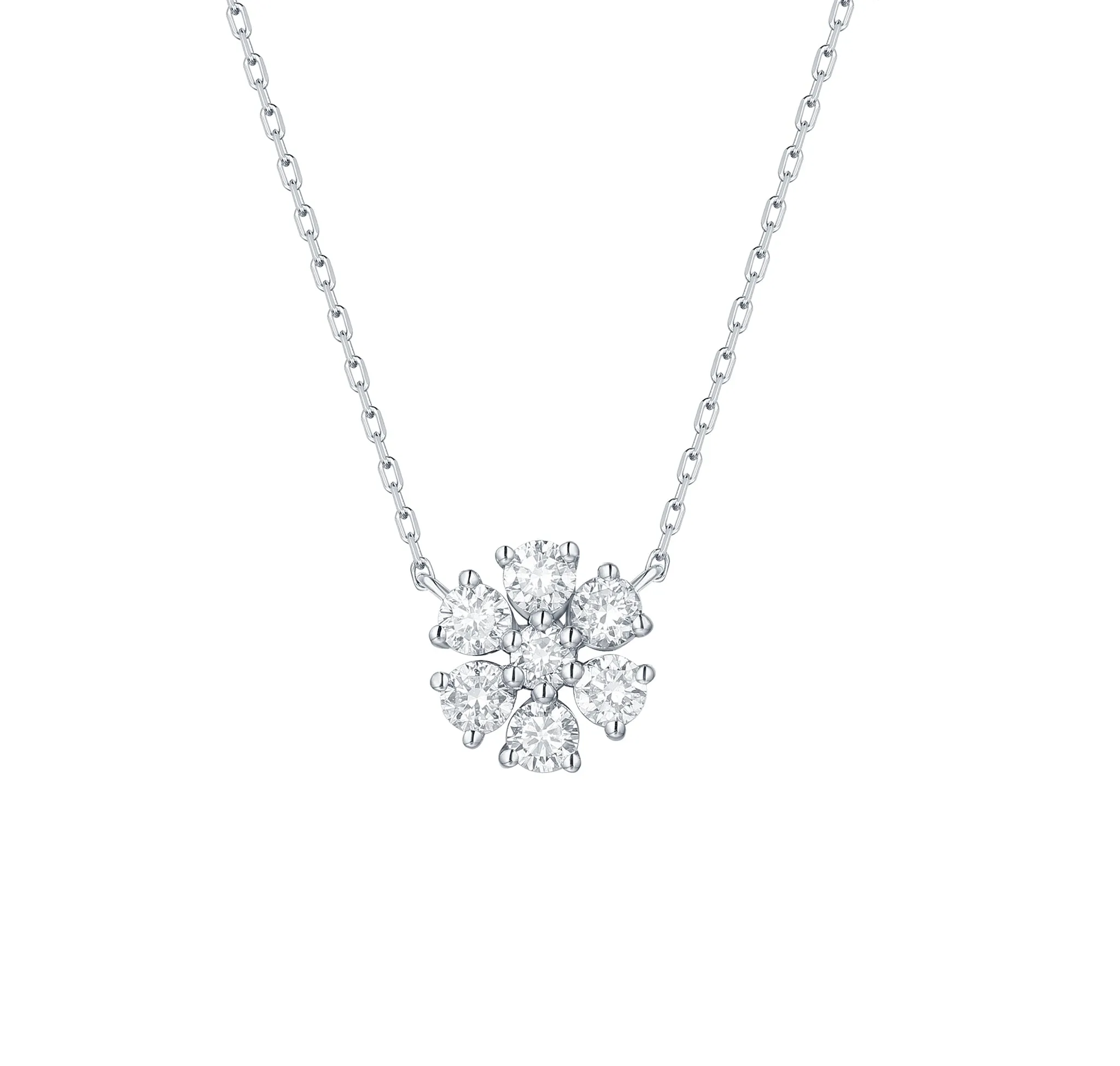 Essentials 0.50ct Petite Necklace <br> NL-00308WHT