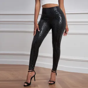 European and American, Trendy Tight Leggings