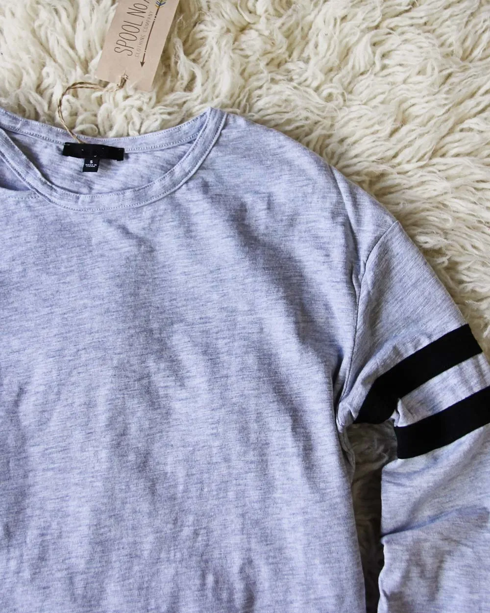 Everyday Cozy Tee in Gray