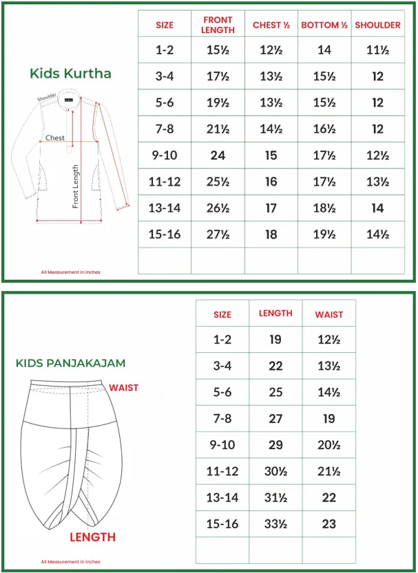 Exotic - Iris Purple Kurta and Panchakacham 2 In 1 Set For Kids | Uathayam