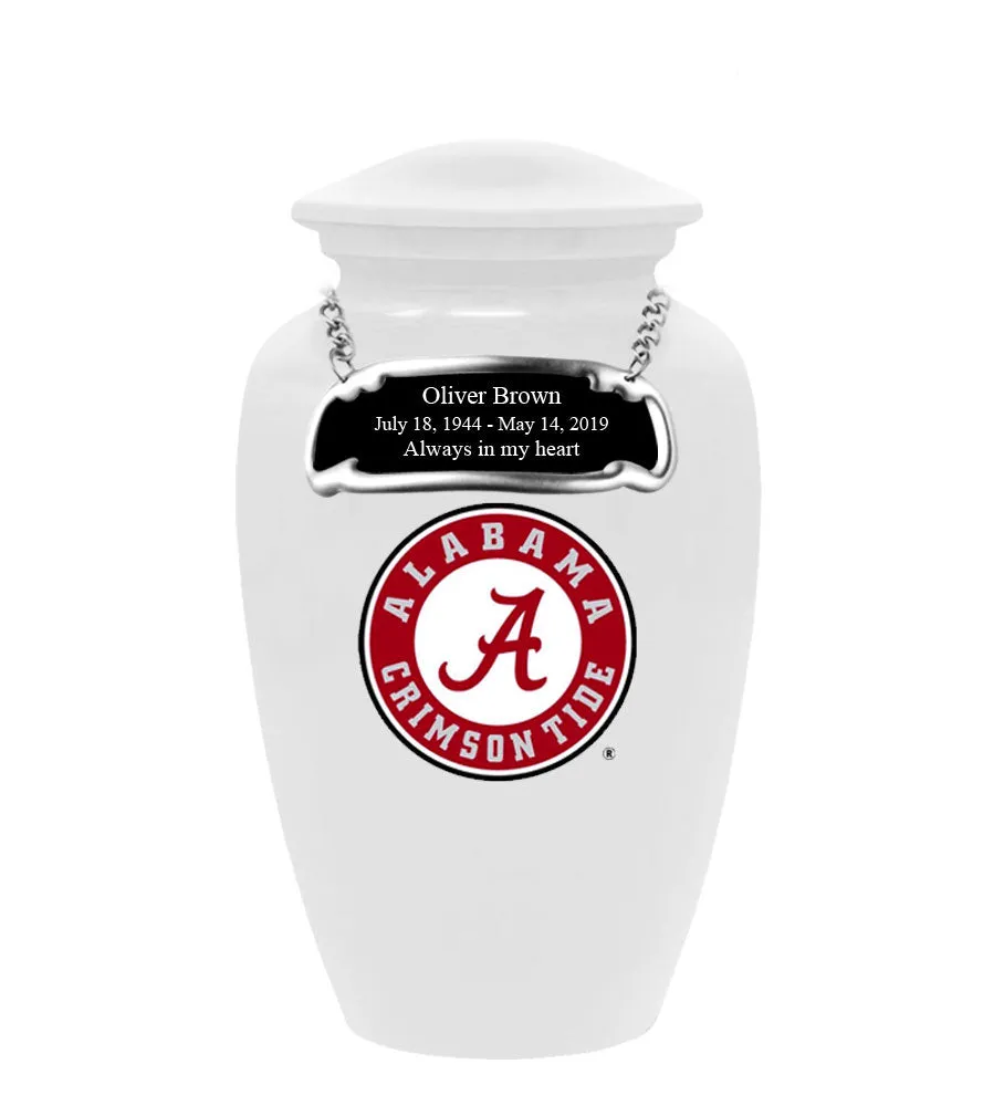 Fan Series - University of Alabama Crimson Tide Seal Memorial Cremation Urn - IUALB100