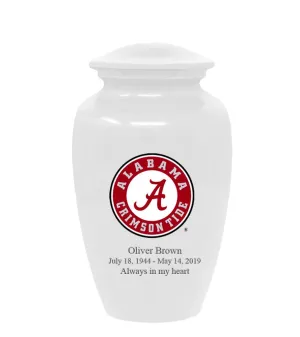 Fan Series - University of Alabama Crimson Tide Seal Memorial Cremation Urn - IUALB100