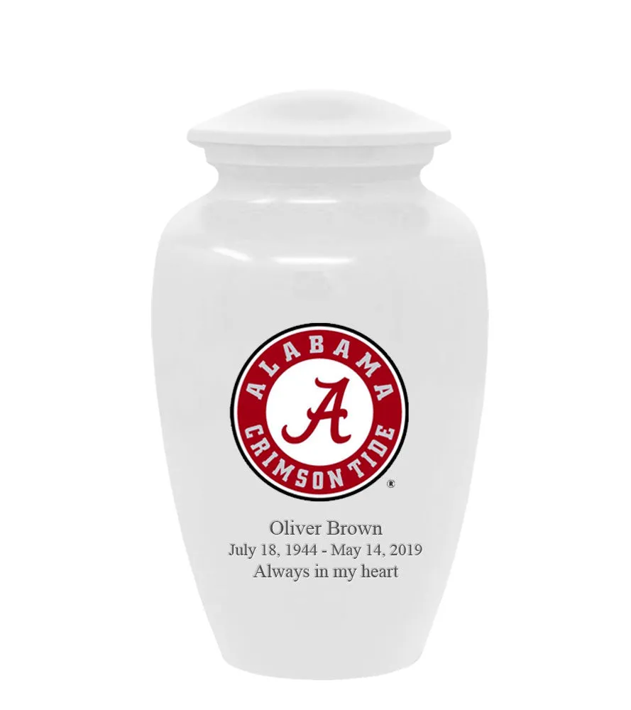 Fan Series - University of Alabama Crimson Tide Seal Memorial Cremation Urn - IUALB100