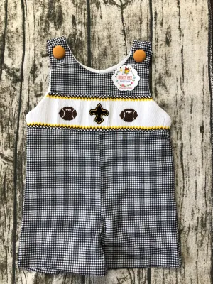 Fleur de lis and footballs Jon Jon