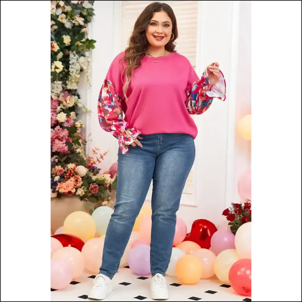 Floral Patchwork Flounce Sleeve: Needful Things Says, "Bloom, !" 🌸