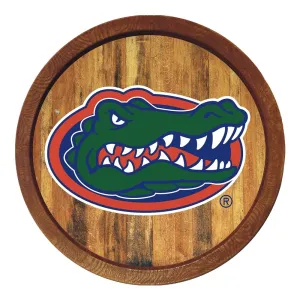 Florida Gators: "Faux" Barrel Top Sign