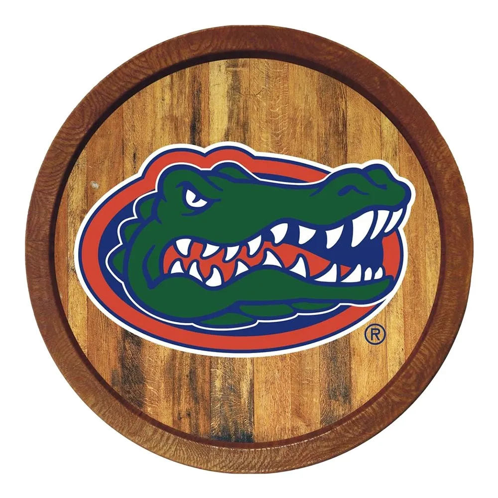 Florida Gators: "Faux" Barrel Top Sign
