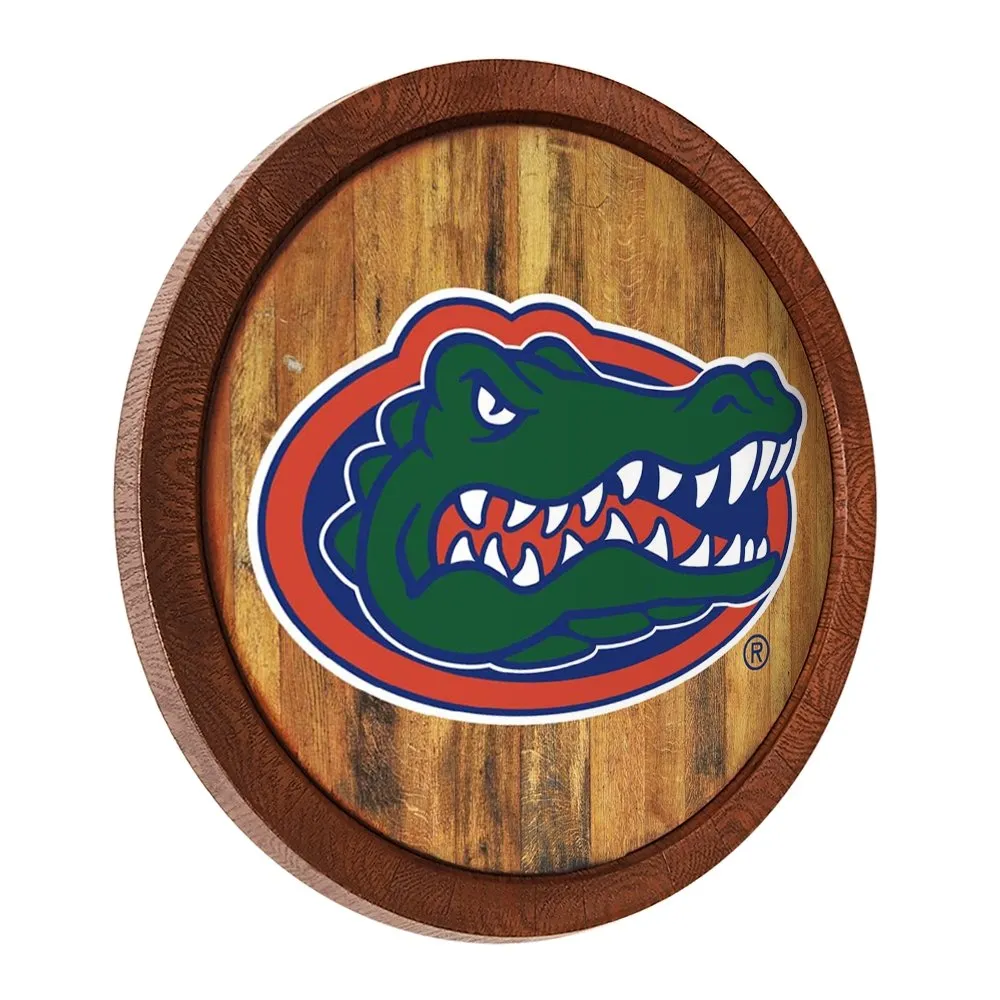 Florida Gators: "Faux" Barrel Top Sign