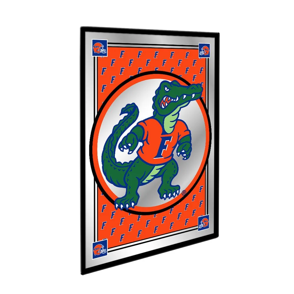 Florida Gators: Team Spirit, Mascot - Framed Mirrored Wall Sign