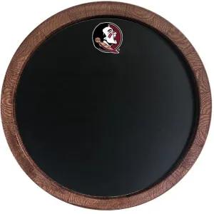 Florida State Seminoles: Chalkboard "Faux" Barrel Top Sign
