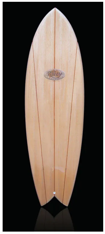 Foam core balsa Fish