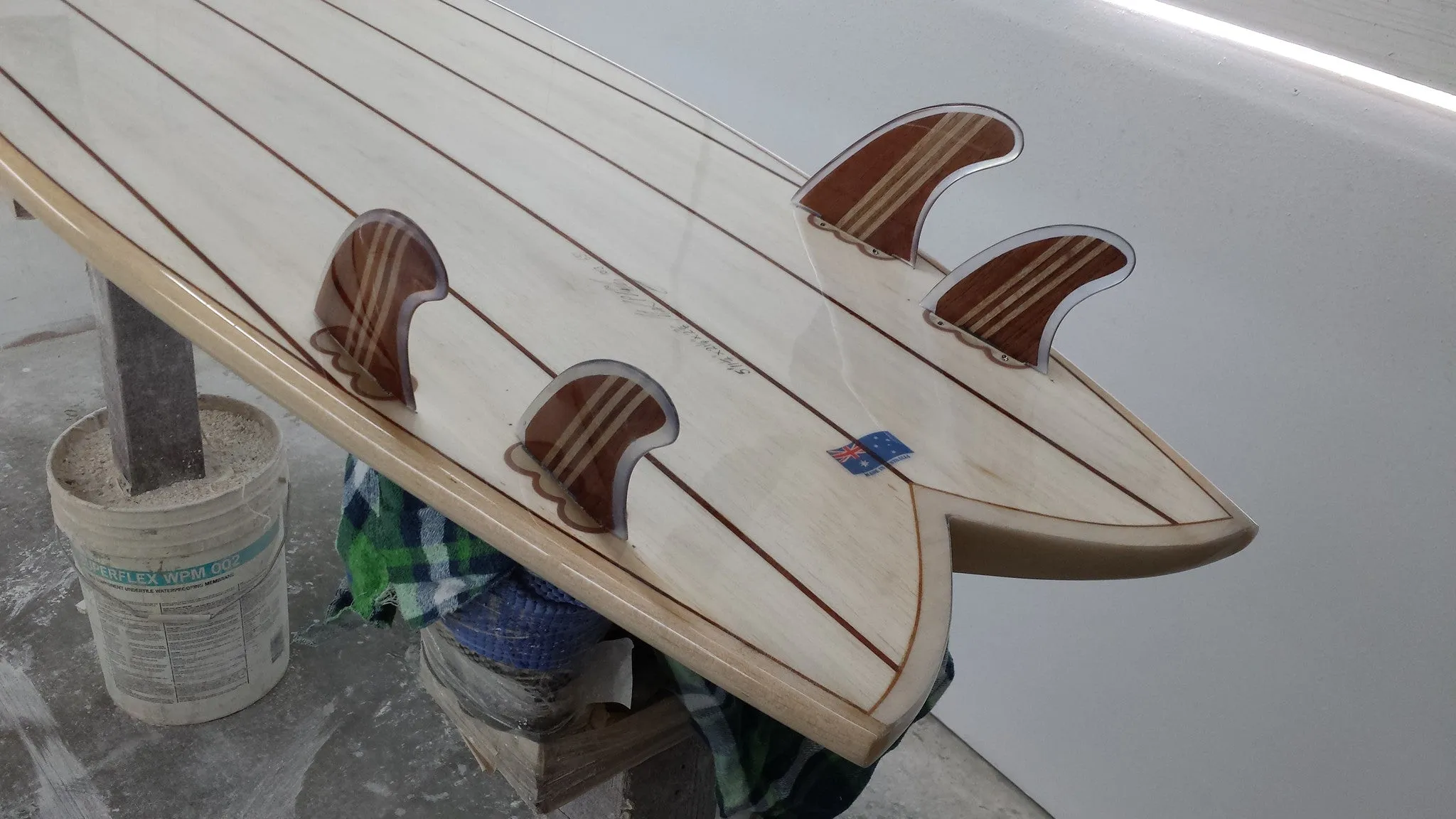 Foam core balsa Fish