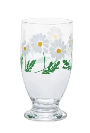 Footed Glass - Daisy