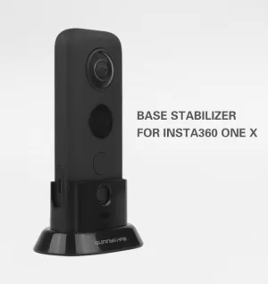 For Insta360 One X Stand Stabilizer Sports Camera Accessories Base for Instability 360 One X black