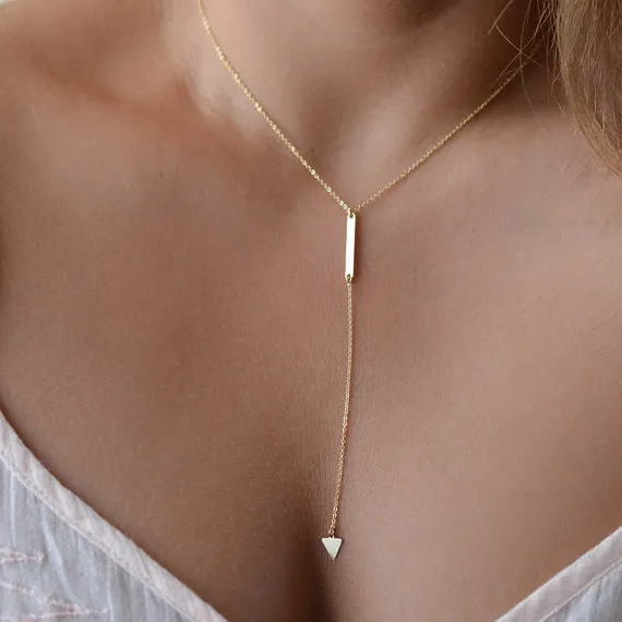 Free shipping! New fashion holiday Seaside resort beach jewelry crystal triangle water drop U shape Star moon chains necklace