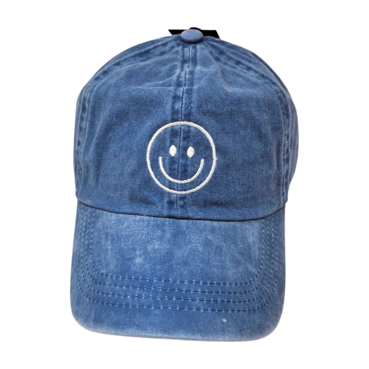 FWCAP1619 - Smiley Outline Baseball Cap