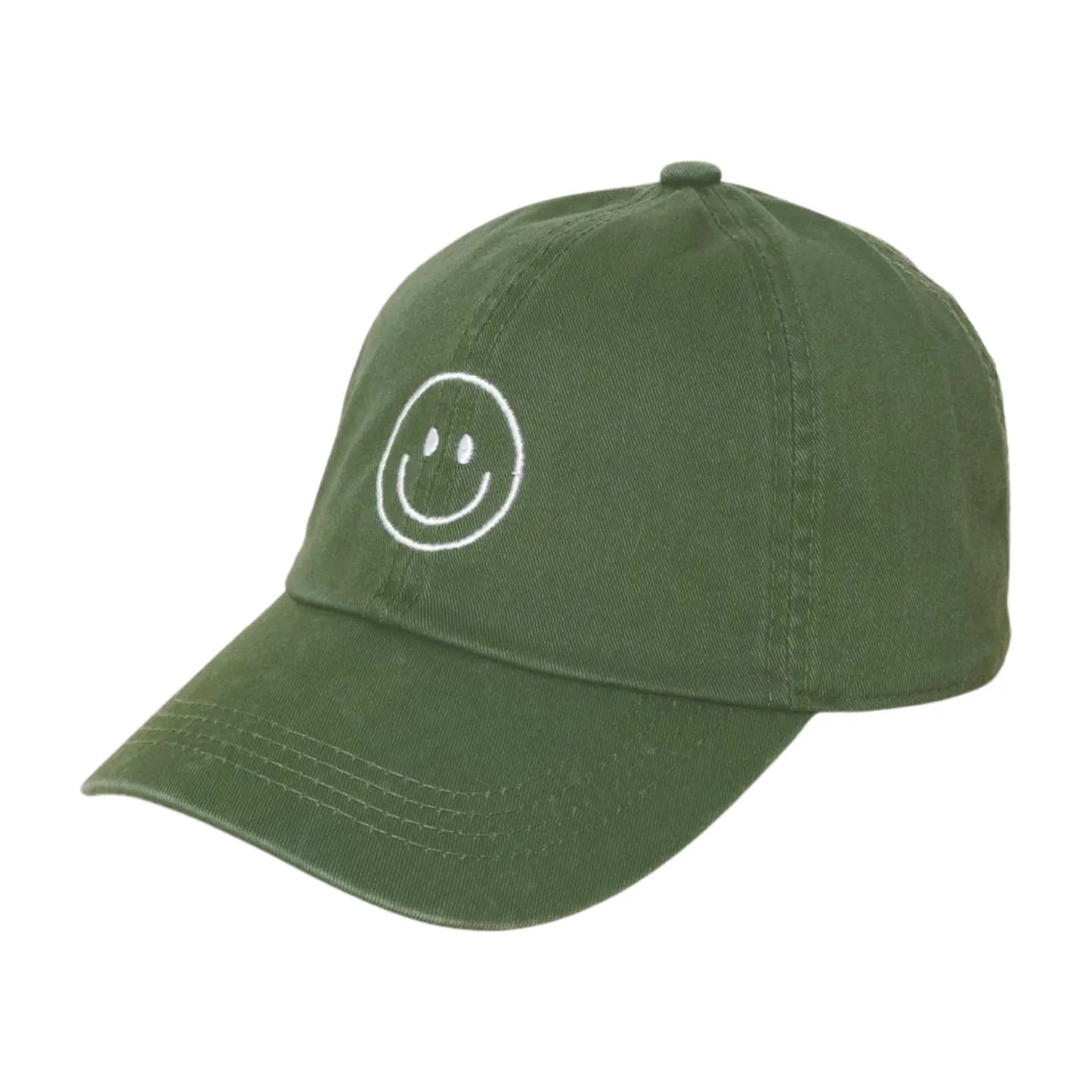 FWCAP1619 - Smiley Outline Baseball Cap