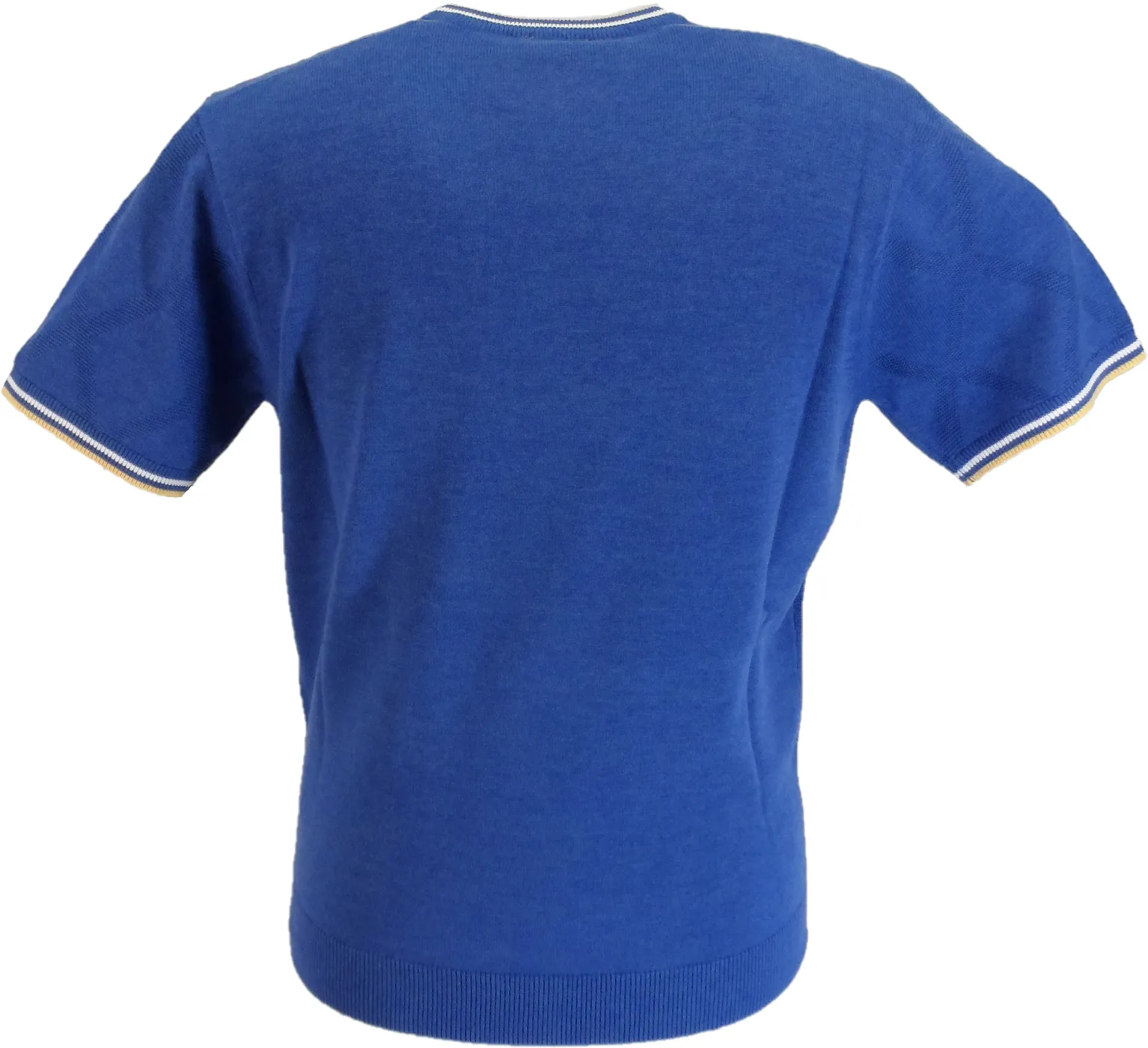 Gabicci Mens Santino Retro Sapphire Blue Jumper
