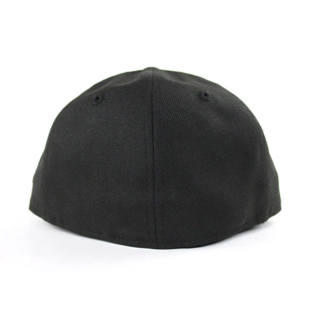 Game of Thrones House Stark of Winterfell Direwolf New Era 59Fifty Fitted Hat (Black Gray Under Brim)