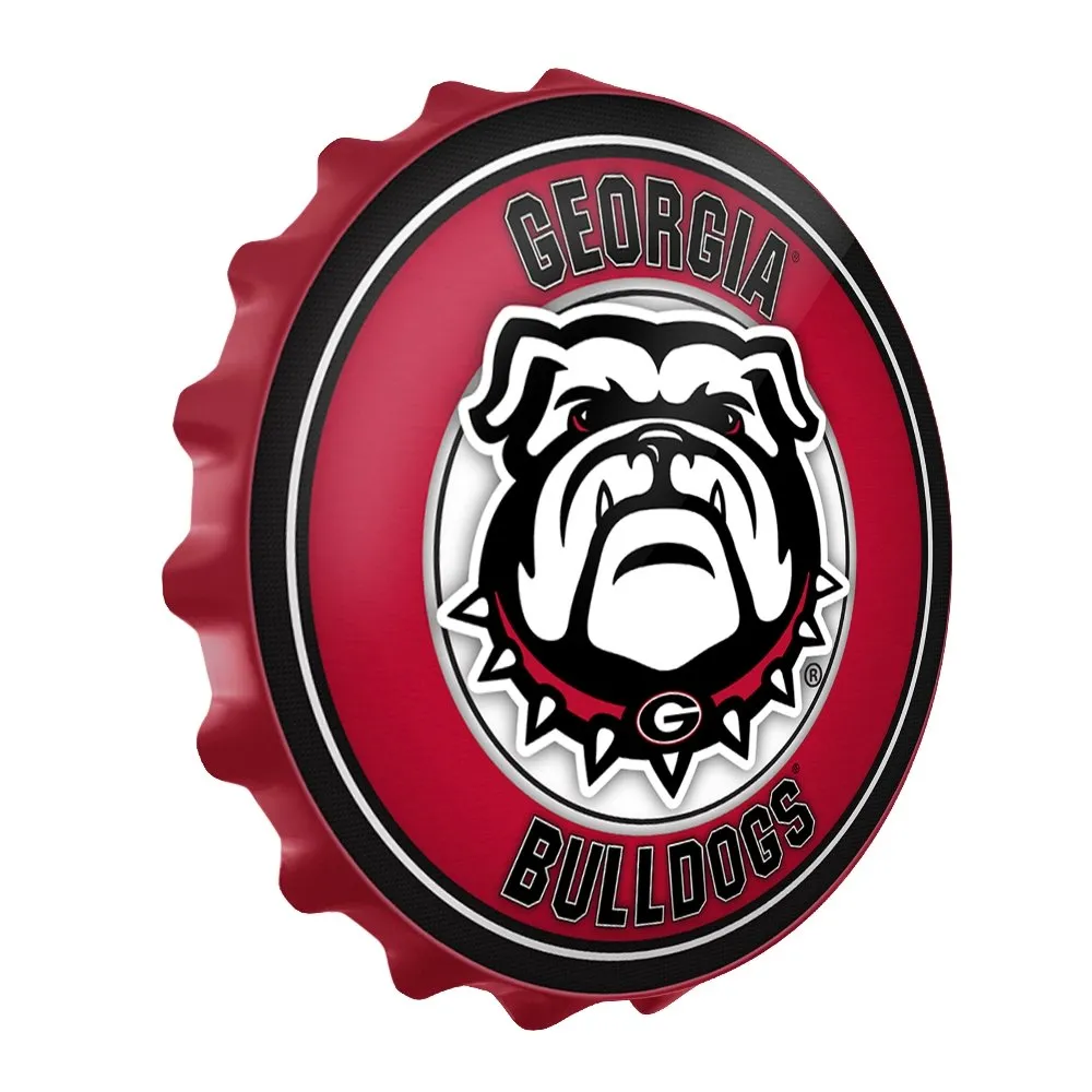 Georgia Bulldogs: Uga - Bottle Cap Wall Sign