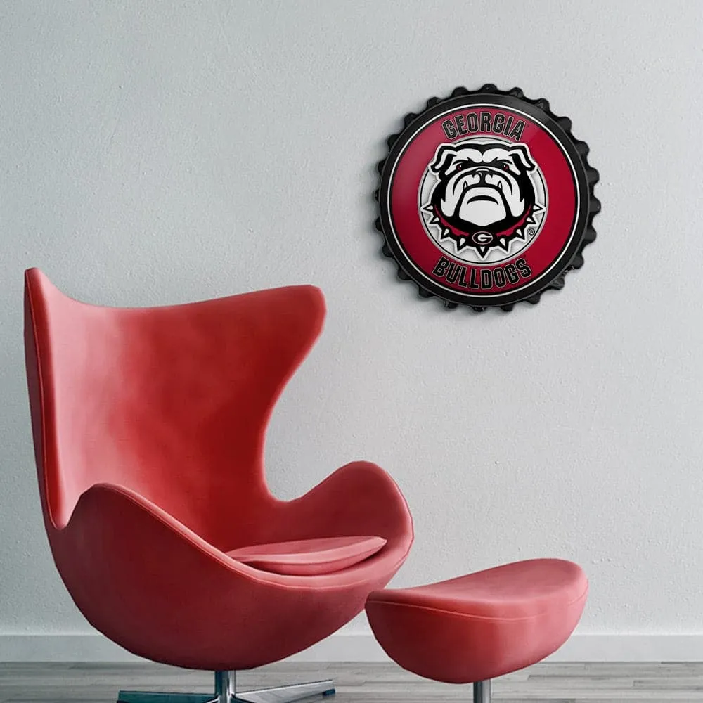 Georgia Bulldogs: Uga - Bottle Cap Wall Sign