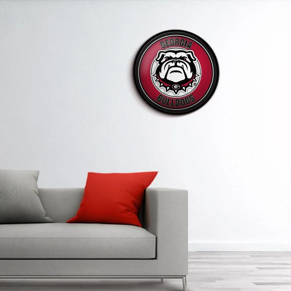 Georgia Bulldogs: Uga - Modern Disc Wall Sign