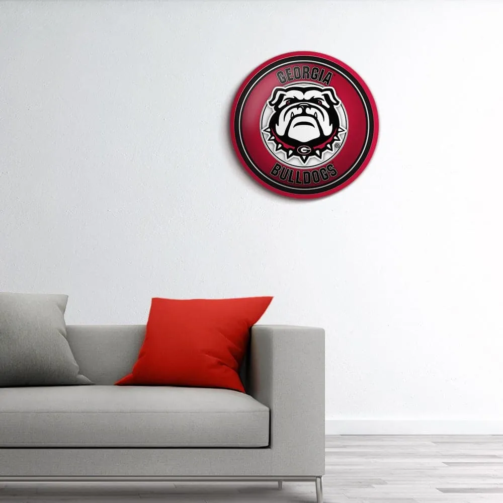 Georgia Bulldogs: Uga - Modern Disc Wall Sign