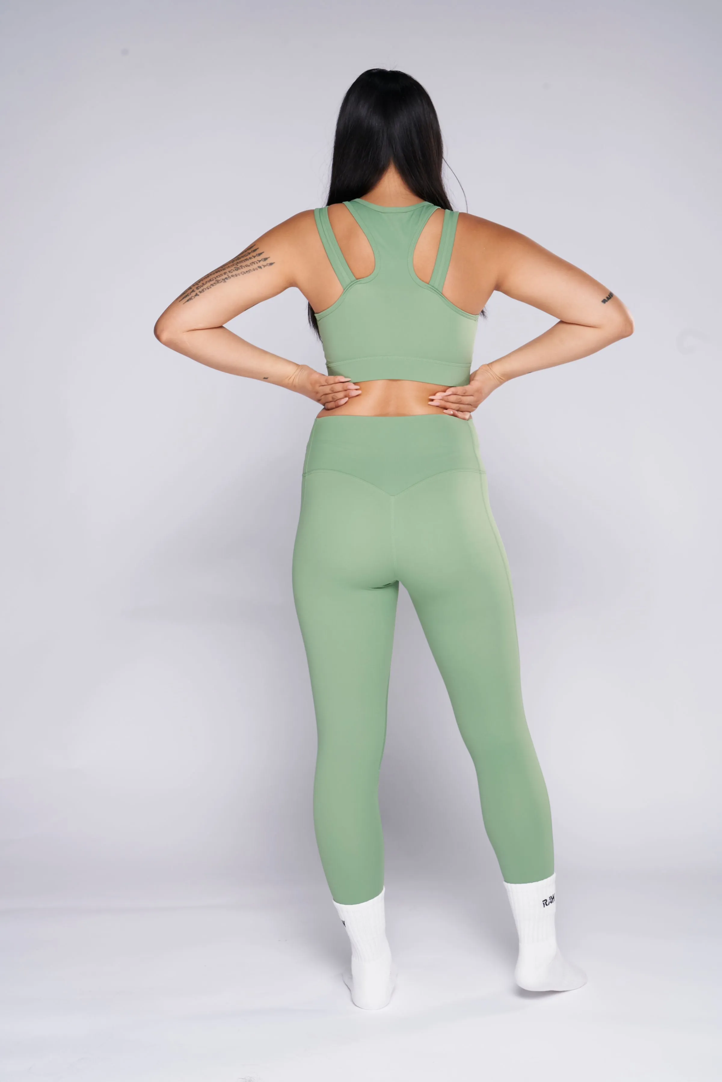 Get Physical Sports Bra - Mint Green