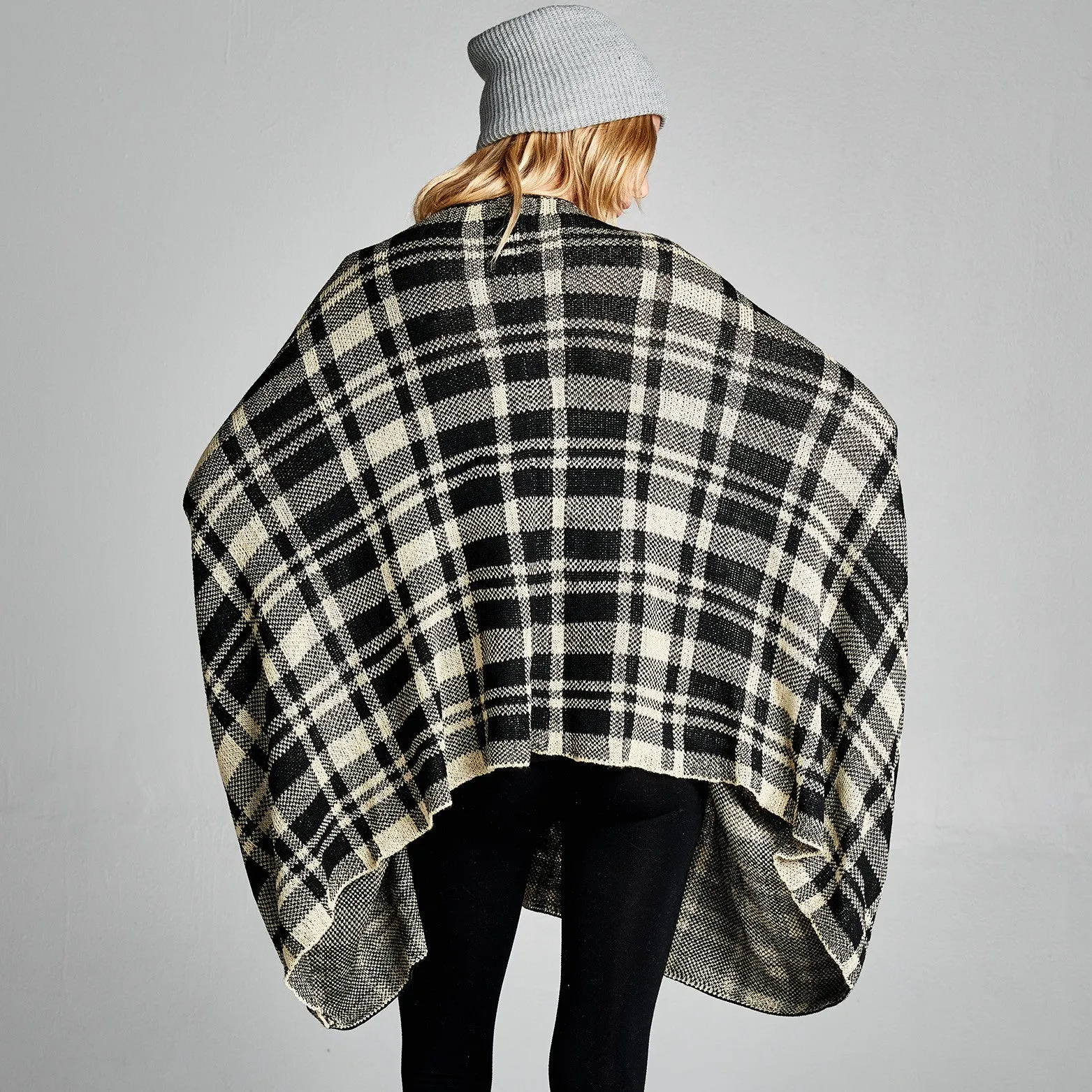 Get Your Plaid On Poncho