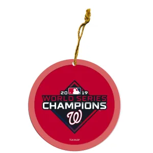 Glass Ornament,  Nationals WS 19,3ot4229gws
