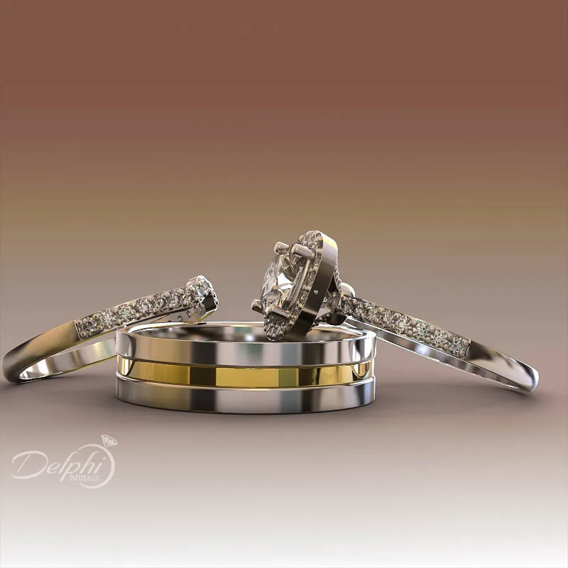Gold Complete Wedding Set - 02US57